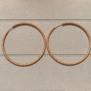 Golden hoops